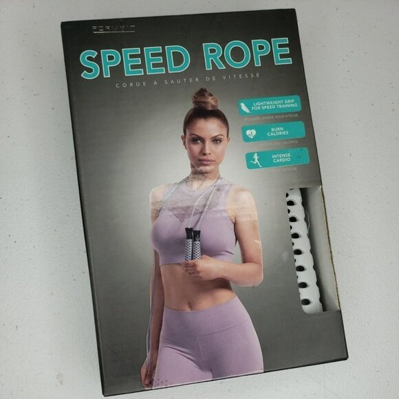 FORMFIT Speed Rope Light Weight, Intense Cardio  Exercise ROPE - Picture 2 of 7